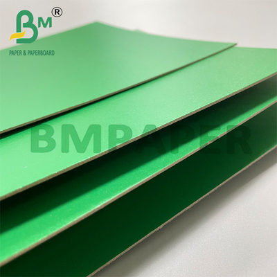 1.2mm 1.5mm Green Color Laminated Grey Back Board برای جعبه جواهرات