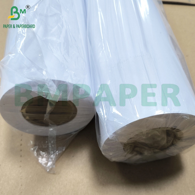 کاغذ چاپ رنگ 150gr یک طرف پوشش داده شده کاغذ سفید 914mm X 30m رول