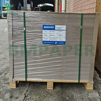 سفتی خشکی پوشانده باکس 1mm 1.2mm تک طرفه کارتونی سفید