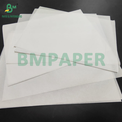 38gsm سفید و قهوه رنگ کاغذ بسته بندی ضد چرب برای فرنچ فریت پوشه