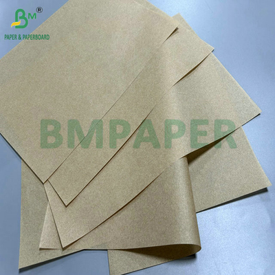 35gr 38gr ایمنی مواد غذایی کاغذ ضد چرب رنگ قهوه ای برای بسته بندی همبرگر A1 A0