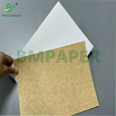 100٪ ایمنی مواد غذایی 325 گرام 360 گرام کاغذ بازیافت شده پوشش داده شده برای ساخت جعبه ناهار