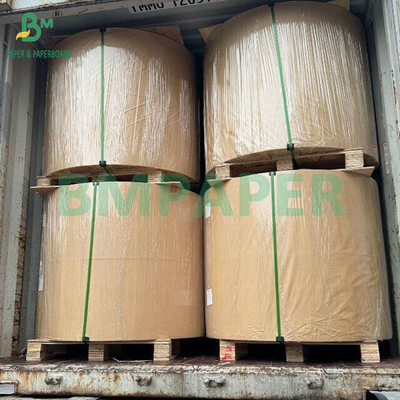 40gsm قهوه رنگ مواد غذایی درجه کاغذ برای فنجان کلوچه