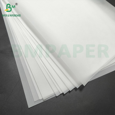 کاغذ ردیابی رول 24in x 55yd کاغذ ردیابی سفید رول شفاف کاغذ ردیابی