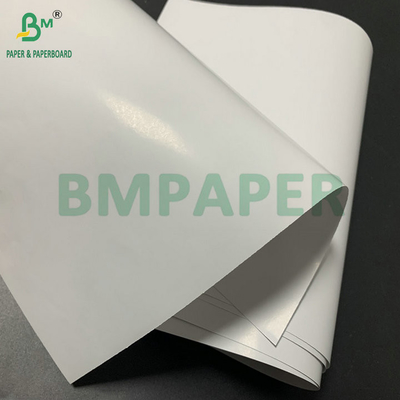 60# 80g 90g C1S پوشش یک طرفه کاغذ نقاشي سطح درخشان 28' x 24'