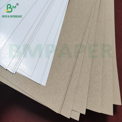 یک طرف سفید پوشش بالا قدرت Kraftliner سفید کاغذ بالا 140g-220g
