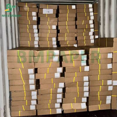 80 گرام کاغذ دیجیتال آبی بنفش نقشه کش یک طرفه سفید 610 میلی متری X 50 میلی متری هسته 2 اینچی