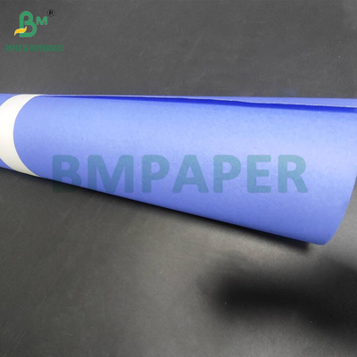 کاغذ نقاشی آبی بنفش تک طرفه برای مهندسی 610mm x 50m