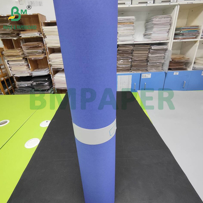 کاغذ نقاشی آبی بنفش تک طرفه برای مهندسی 610mm x 50m