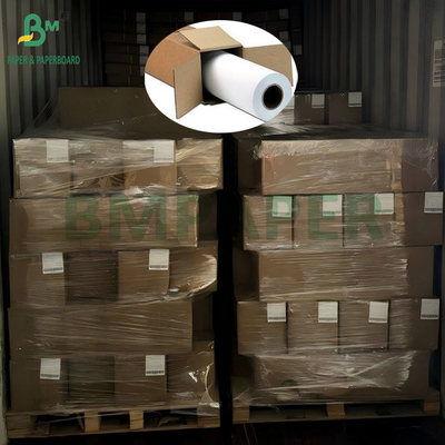 150 گرمی 200 گرمی کاغذ عکاسی مته دو طرفه سفید پوشانده شده کاغذ سند CAD 30m 50m رول