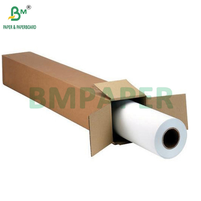 180GSM قالب بزرگ رنگارنگ پوشش داده شده رنگارنگ نقشه برداری کاغذ عکس رول 61cm x 30m