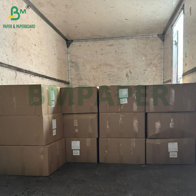 1 یا 2 رنگ 28gm کاغذ بسته بندی کاه برای حباب شیر چای 44MM 53MM امن غذا