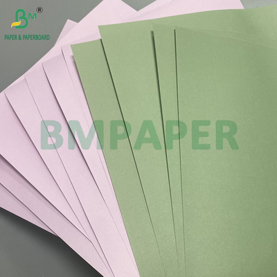 100 گرام 120 گرام کاغذ کرافت صورتی کیسه کاغذ دو طرفه رنگی