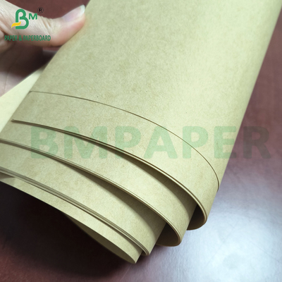 رنگ طبیعی 60 گرمی 100 گرمی 120 گرمی کاغذ کاری قهوه ای برای کیسه های خرید در صفحات