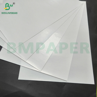 کاغذ هنر سفید پوشیده از یک طرف 80gm 85gm برای استفاده از برچسب چسب