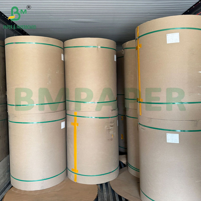 کاغذ هنر سفید پوشیده از یک طرف 80gm 85gm برای استفاده از برچسب چسب