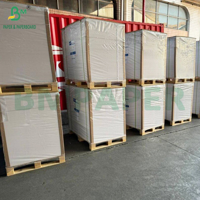 کاغذ هنر سفید پوشیده از یک طرف 80gm 85gm برای استفاده از برچسب چسب