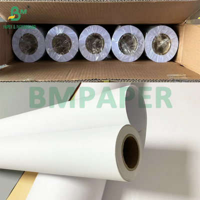 24'' رول شکل گسترده 20 پوند. CAD Inkjet Bond رول 5 رول در هر جعبه 2'' هسته