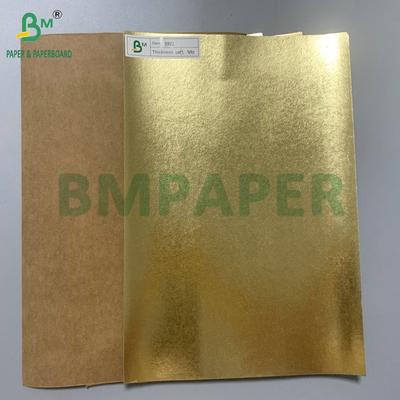 فایبر مبتنی بر 0.35mm 0.55mm Kraft Wshable Paper Texture نرم کننده ریزش ها