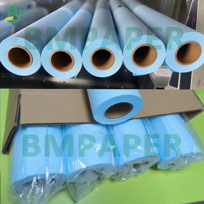 80gsm کاغذ طراحی معمار رول کاغذ گراف آبی برای نقشه های فنی