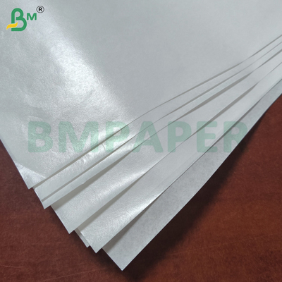 ماشین کاغذ سفید MG سفید شده با درخشش بالا در یک طرف 30gsm - 70gsm