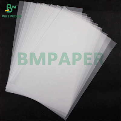 63gsm 73gsm سفید اسکیچینگ کاغذ ردیابی رول برای صنایع دستی DIY 18 X 24 اینچ