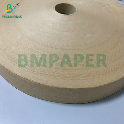 برش کاغذ کوچک 30mm 32mm 24gsm 28gsm قهوه ای Kraft برای بسته بندی کاه