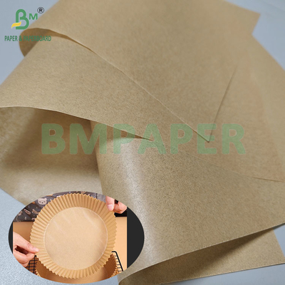 کاغذ پخت و پز یکبار مصرفی قهوه ای 40GSM برای مایکروویو