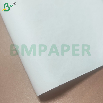 کاغذ بسته بندی سفید قابل بازیافت از نوع مواد غذایی، رول بسته بندی چوبی در 24 / 28 GSM