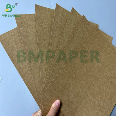 71 × 95cm 250 گرام 260 گرام رنگ طبیعی کپ های غیر سفید شده کاغذ برای فنجان