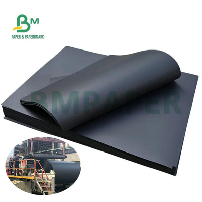 400 گرم 450 گرم کاغذ کارتونی سیاه 64x92 سانتی متر 70x100 سانتی متر
