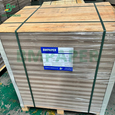 2mm 1400gsm ضخامت دو صفحه 78 X 109mm دو طرفه کاغذ سفید برای جعبه کارتن