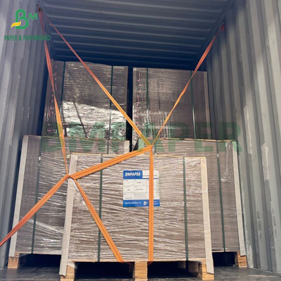 2mm 1400gsm ضخامت دو صفحه 78 X 109mm دو طرفه کاغذ سفید برای جعبه کارتن