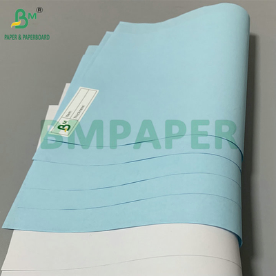 75gm CB CFB CF کاغذ بدون کربن سیاه تصویر آبی صفحات گسترده 57x87cm