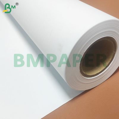 80 GSM دقت بالا ضد پیچ CAD نقشه کاغذ رول 614mm عرض