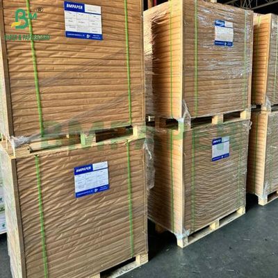 4 × 3 فوت 30gsm 40gsm Kraft رنگ سیلیکون کاغذ چرمی برای پخت و پز غذا