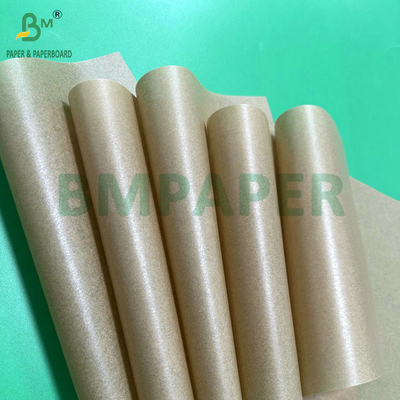 4 × 3 فوت 30gsm 40gsm Kraft رنگ سیلیکون کاغذ چرمی برای پخت و پز غذا