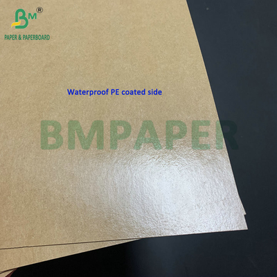 ضد چرب 15g PE پوشش 250g 270g کارت kraft برای جعبه های غذایی