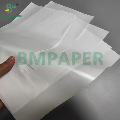 40g+10g PE پوشانده شده MG کاغذ کرفت سفید شده برای کیسه های قند درجه غذایی 70 x 100cm