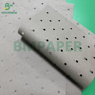 70 گرام 80 گرام بازیافت شده سوراخ شده قهوه ای کاغذ کرافت رول 20 - 100 اینچ رول گسترده