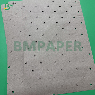 70 گرام 80 گرام بازیافت شده سوراخ شده قهوه ای کاغذ کرافت رول 20 - 100 اینچ رول گسترده