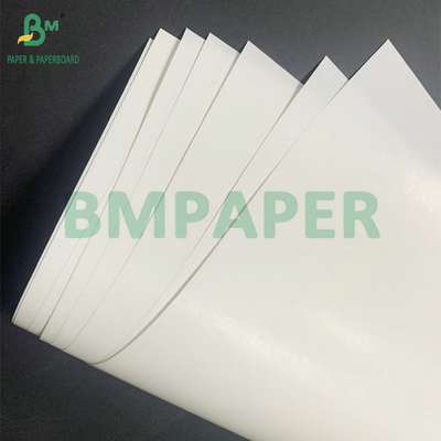 65gsm 70gsm مقاوم در برابر آب مقاومت در برابر خیس شدن کاغذ تک لایه ای برای برچسب بطری آبجو