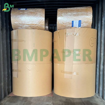 مقاومت شدید در برابر خرد شدن 200gm کاغذ Kraft سفید برای لوله کاغذی