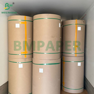 240g + 18g PE پوشش جام کاغذ استوک مات پایان یک طرفی رول سفارشی عرض 430mm - 2100mm