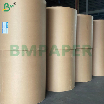 30GSM ورق های کاغذی قهوه ای دو طرفه سیلیکون پوشش داده شده درجه غذایی