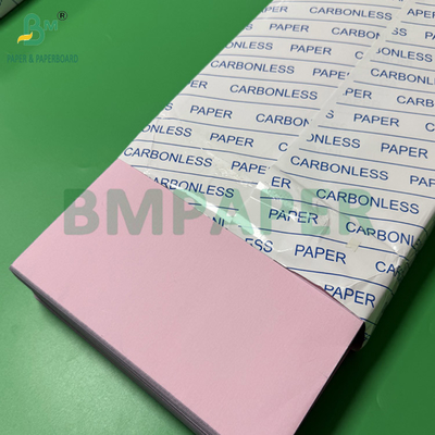 55 - 80gm کاغذ CF بدون کربن برای رسید ها ورق های رنگ زرد سبز روشن