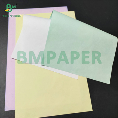 55gsm 75gsm CB CFB CF Carbonless NCR کاغذ سیاه تصویر صفحات گسترده 57x87cm