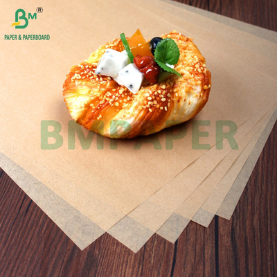 70 گرمی 80 گرمی ورق کاغذی چرمی غیر سفید برای پخت کوکی 12'x 16'