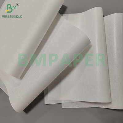 30 گرمی 60 گرمی کاغذ کرافت سفید درجه غذایی MG برای بسته بندی مواد غذایی
