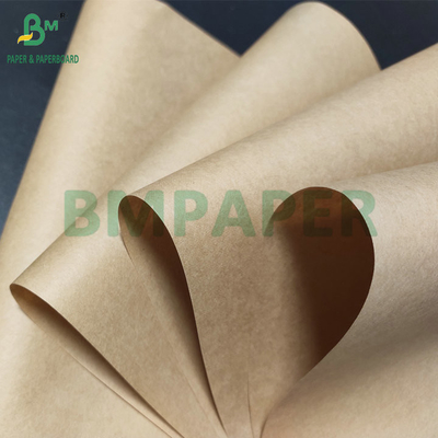 قدرت 90g 100g کاغذ کرافت خالص برای ساخت کیسه های خرید کیسه های قهوه